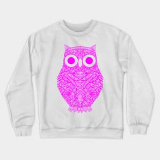 Geometric Owl 4 Crewneck Sweatshirt